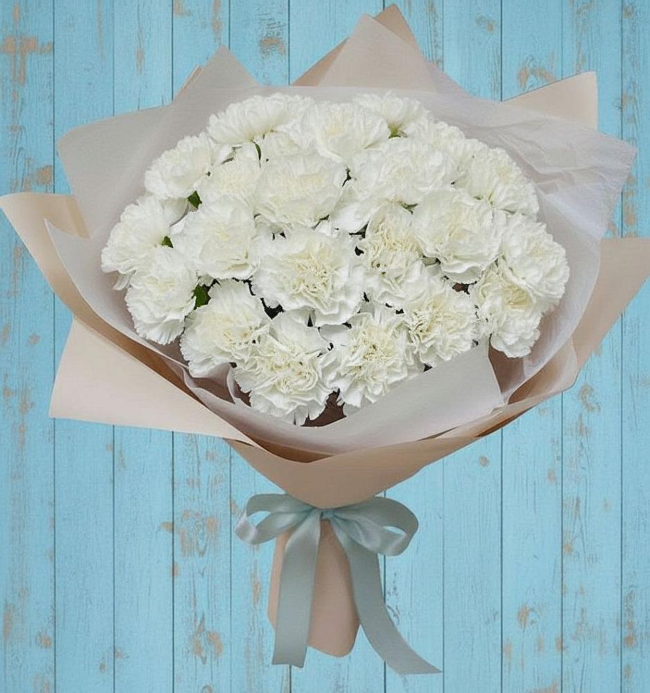 Букет цветов из: Гвоздики в Устье Вологодская область