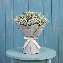 Букет цветов из:  Гипсофила в Устье Вологодская область