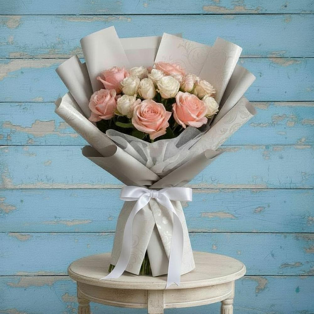 Букет цветов из: Розы в Устье Вологодская область
