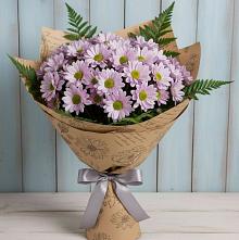 Букет цветов из:  Хризантемы #REPLACE_PRED# Устье Вологодская область