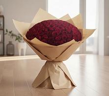 Букет 101 Красная роза в Устье Вологодская область