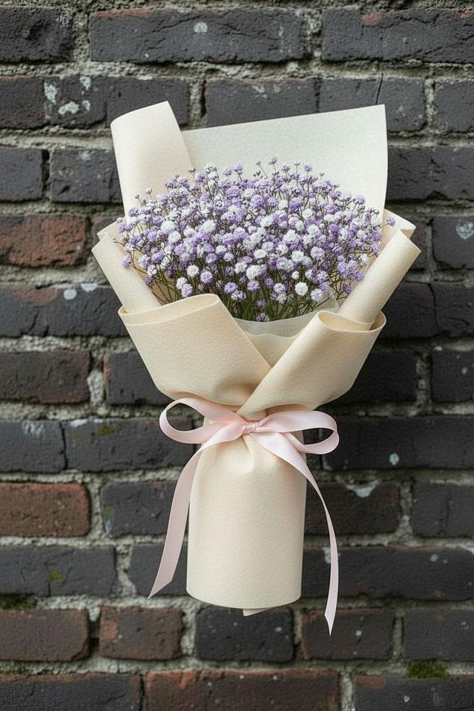 Букет цветов из: Гипсофила в Устье Вологодская область