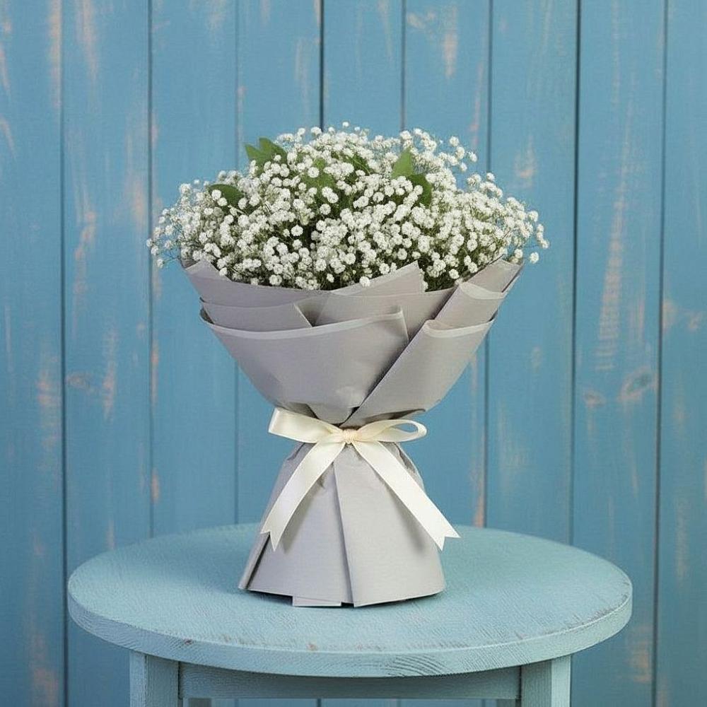 Букет цветов из: Гипсофила в Устье Вологодская область