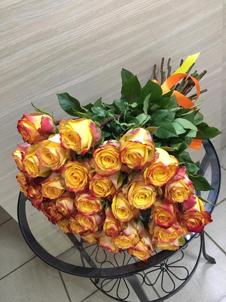 Букет Желтые розы в Устье Вологодская область