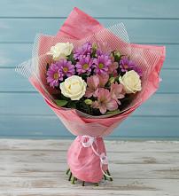 Букет цветов из:  Герберы в Устье Вологодская область