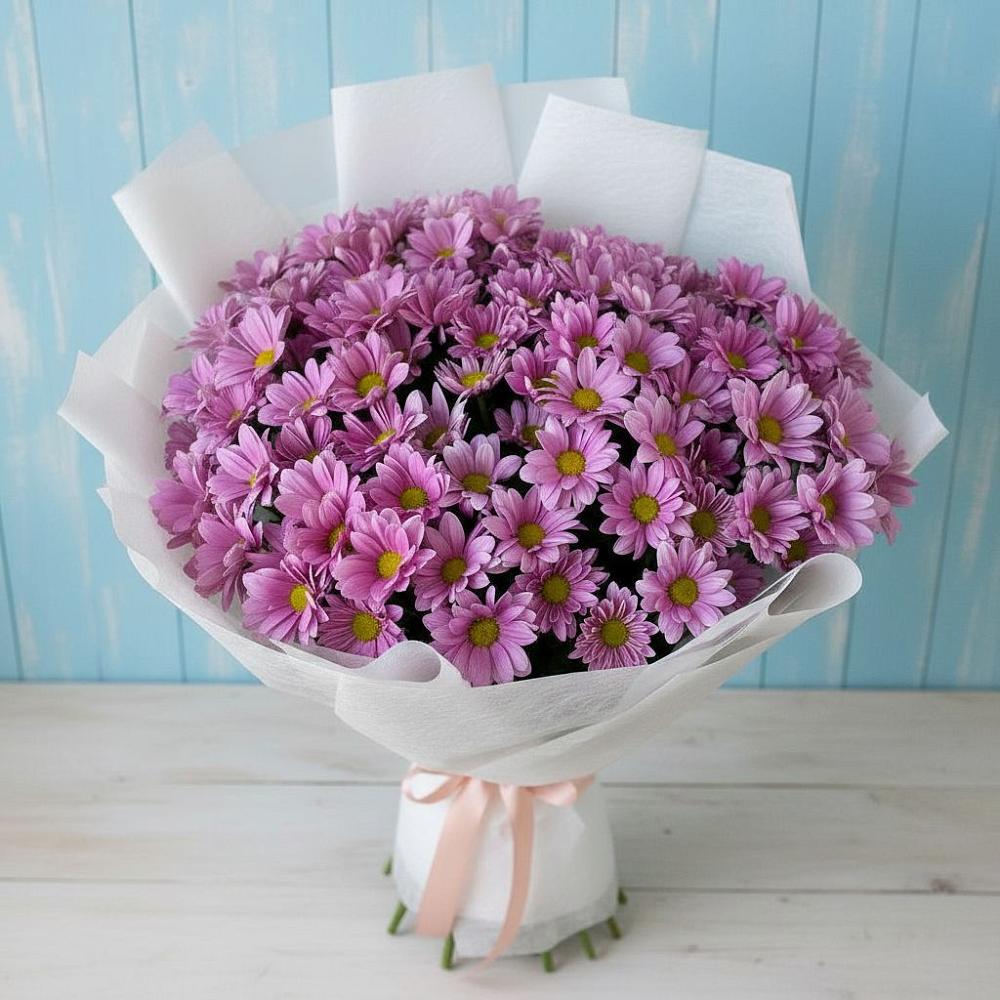 Букет цветов из: Хризантемы в Устье Вологодская область