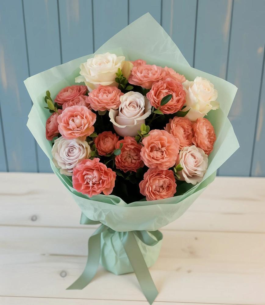 Букет цветов из: Розы в Устье Вологодская область