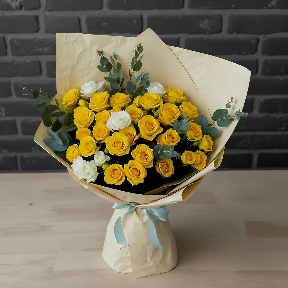 Букет цветов из: Розы в Устье Вологодская область