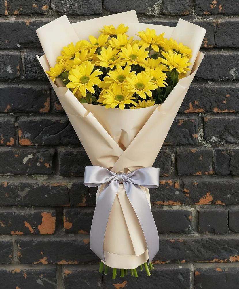 Букет цветов из: Хризантемы в Устье Вологодская область
