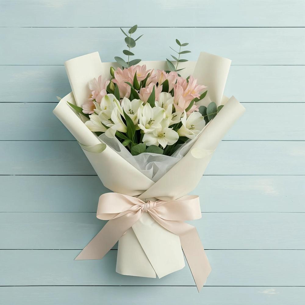 Букет цветов из: Альстромерии в Устье Вологодская область