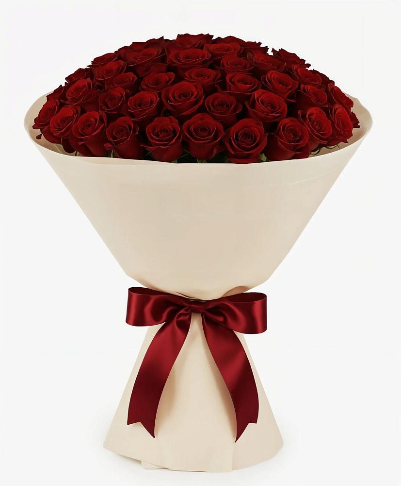 Букет 101 Бордовая роза Блэк Бакарра в Устье Вологодская область