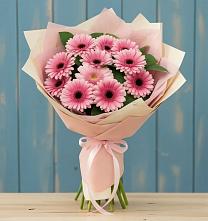 Букет цветов из:  Герберы в Устье Вологодская область